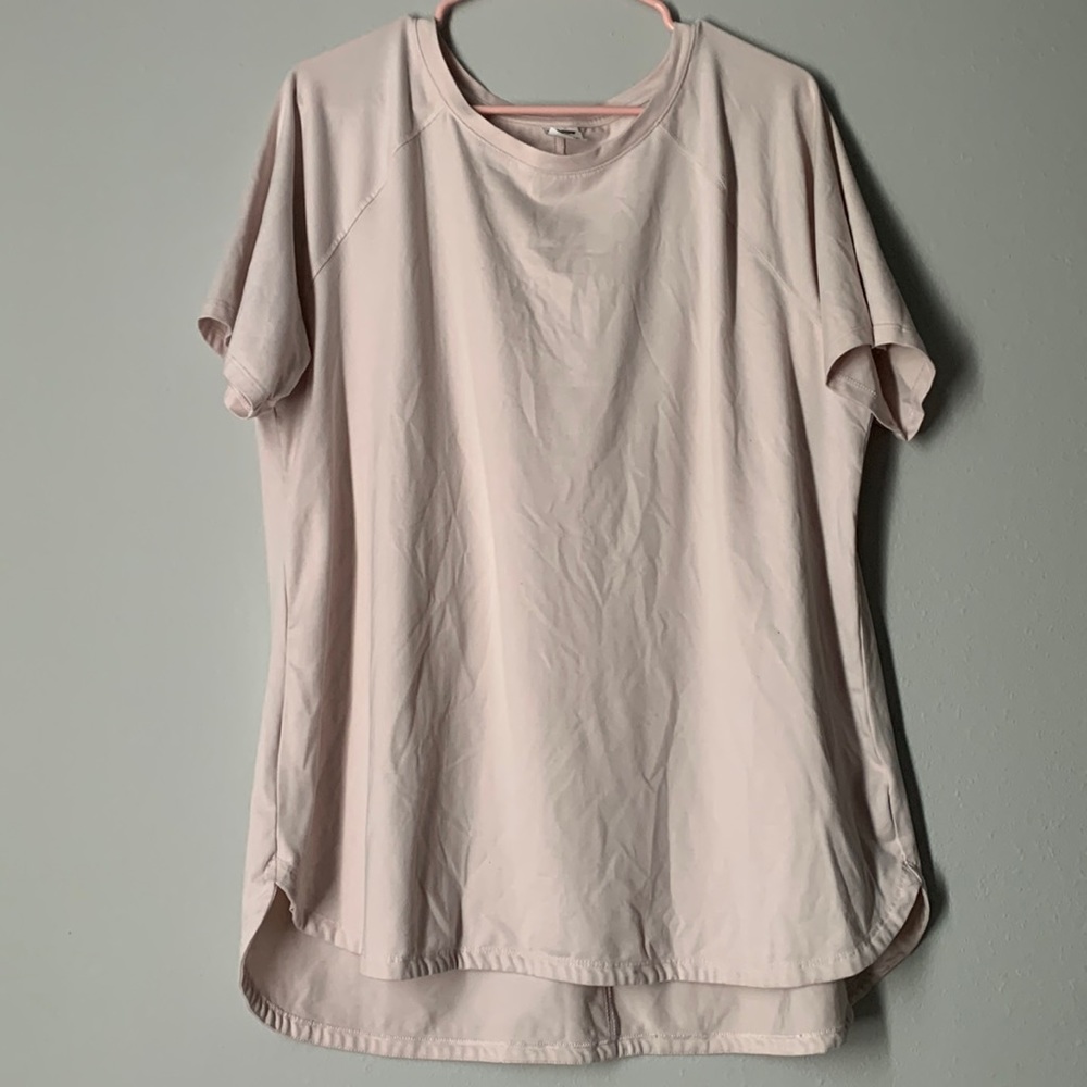 Pale pink workout shirt AVIA